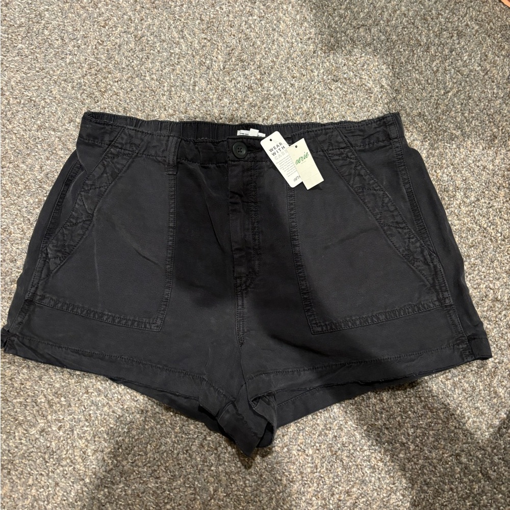 Aerie Charcoal Gray Shorts NWT Medium